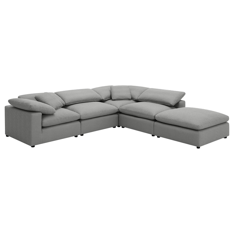 Raleigh Boucle Upholstered Armless Chair