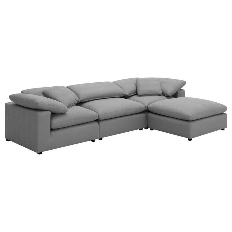 Raleigh Boucle Upholstered Armless Chair