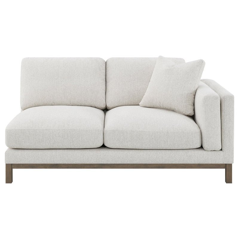 Geneva Boucle Upholstered Sectional Chaise Sofa