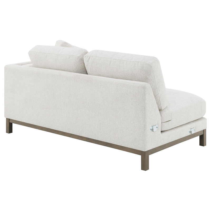 Geneva Boucle Upholstered Sectional Chaise Sofa