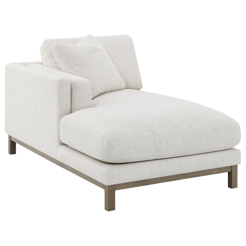Geneva Boucle Upholstered Sectional Chaise Sofa