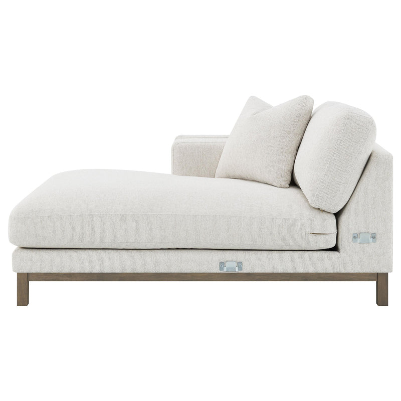 Geneva Boucle Upholstered Sectional Chaise Sofa
