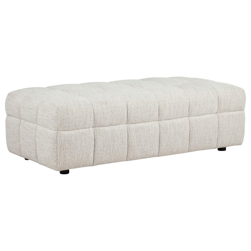 Amara Upholstered Ottoman - alternate view