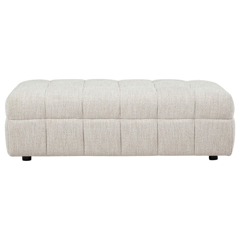 Amara Upholstered Ottoman - detail 3