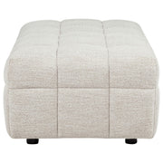 Amara Upholstered Ottoman - detail 4