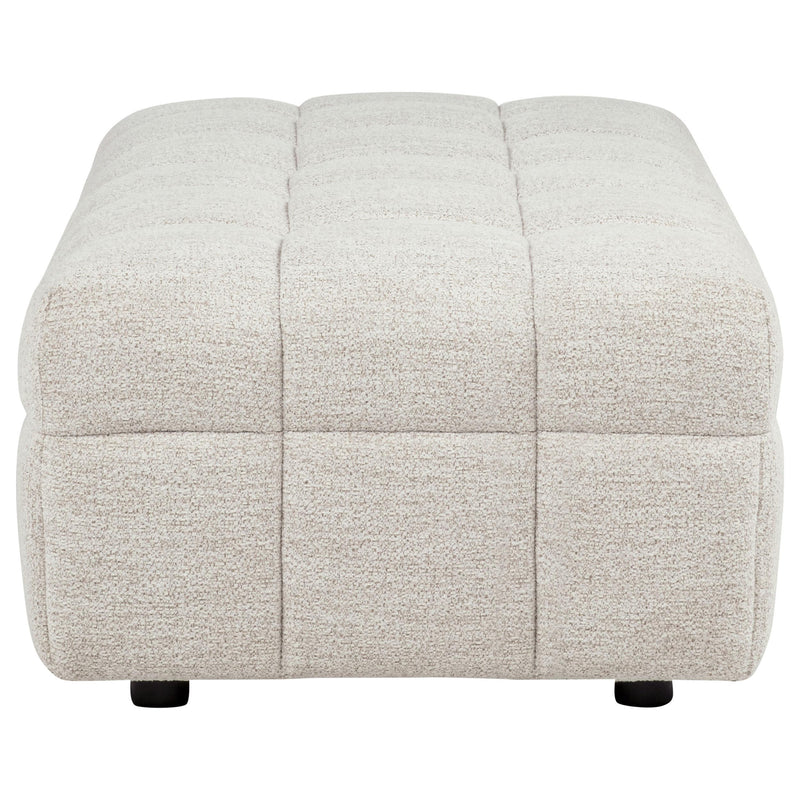 Amara Upholstered Ottoman - detail 4