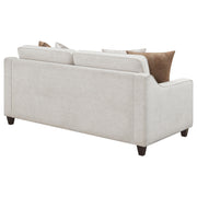 Christine Upholstered Sloped Arm Sofa Beige - detail 7