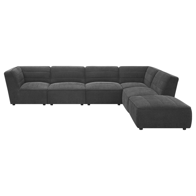 Sunny 6-piece Upholstered Modular Sectional Sofa