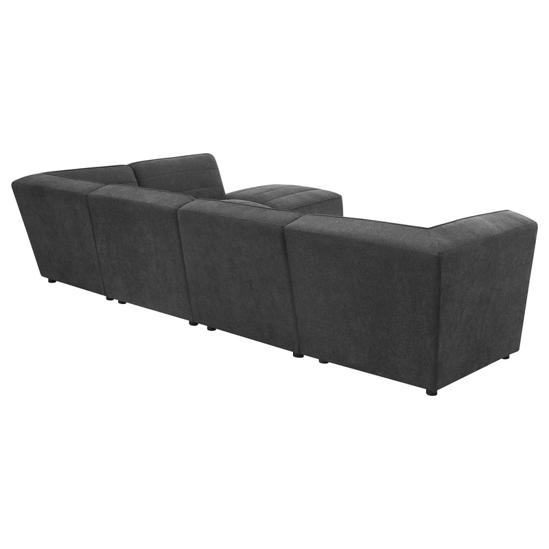 Sunny 6-piece Upholstered Modular Sectional Sofa
