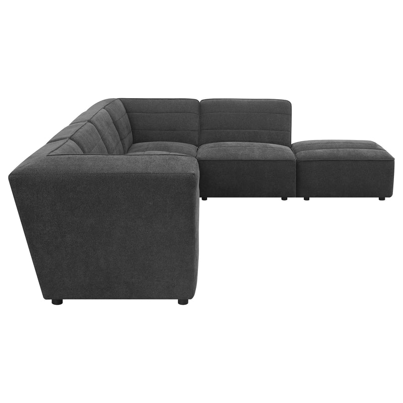 Sunny 6-piece Upholstered Modular Sectional Sofa
