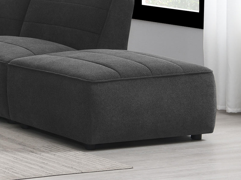 Sunny Square Upholstered Ottoman