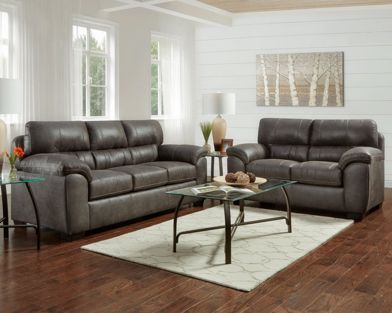 Sequoia Sofa & Loveseat - Ash
