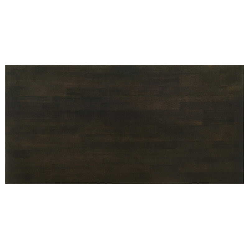 Rachelle 3-piece Rectangular Coffee Table Set Deep Merlot