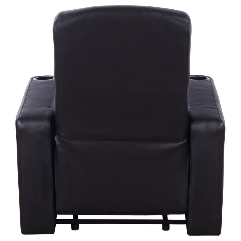 Cyrus Upholstered Track Arm Recliner