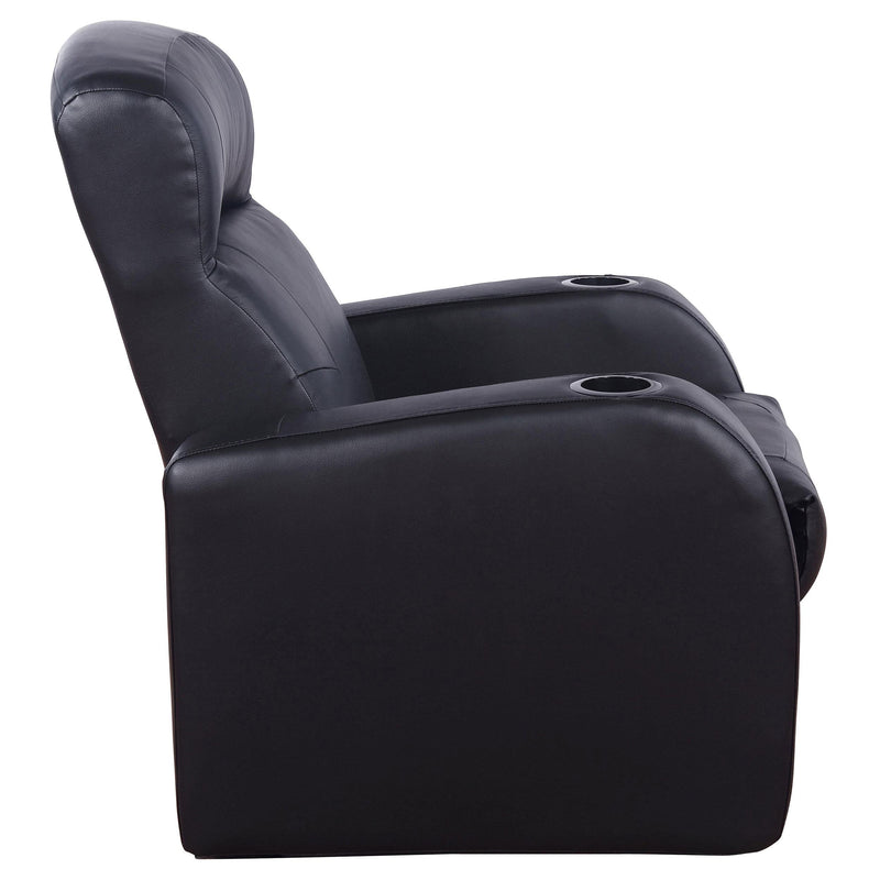 Cyrus Upholstered Track Arm Recliner