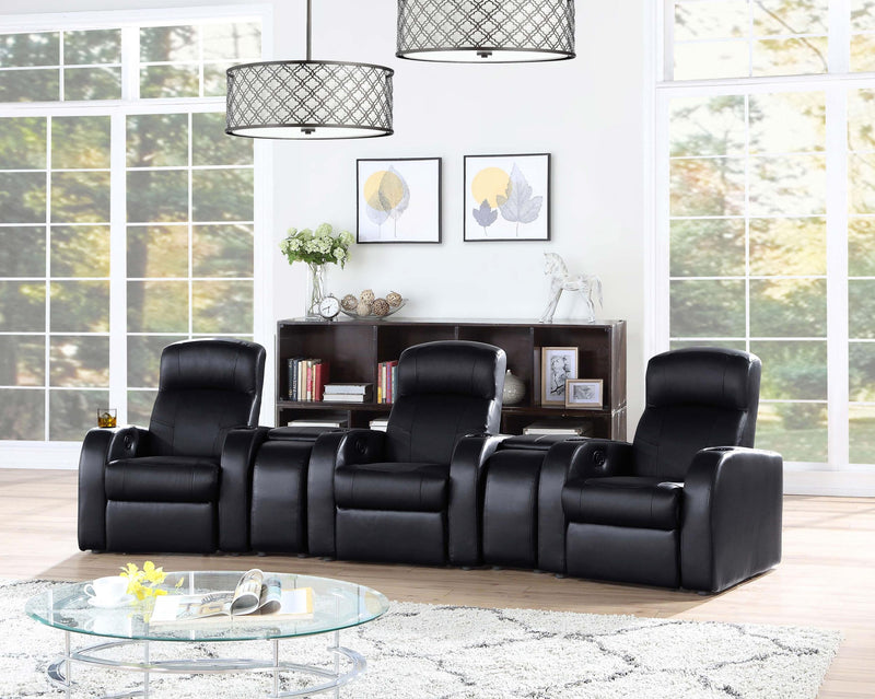 Cyrus Upholstered Track Arm Recliner