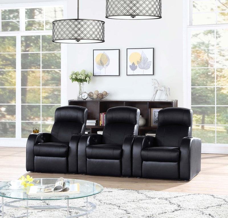 Cyrus Upholstered Track Arm Recliner