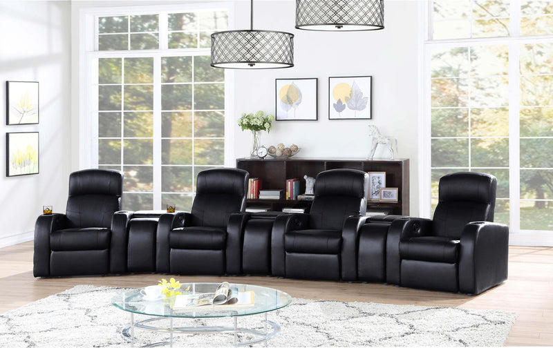 Cyrus Upholstered Track Arm Recliner