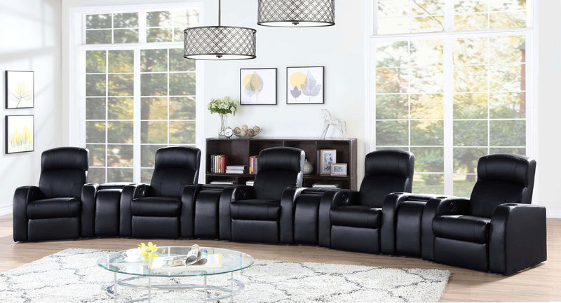 Cyrus Upholstered Track Arm Recliner