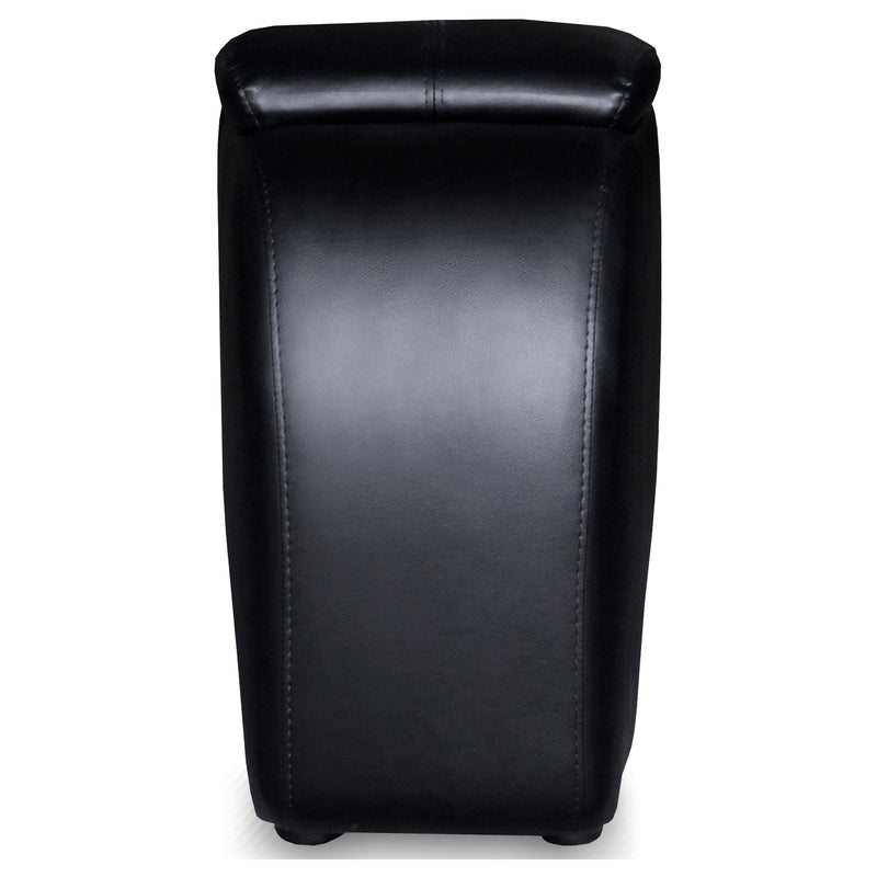 Cyrus Upholstered Home Theater Storage Wedge Console