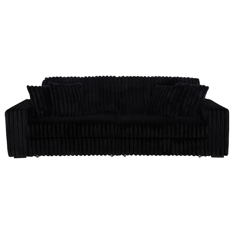 Jacana Corduroy Upholstered Dual Power Chaise Sofa