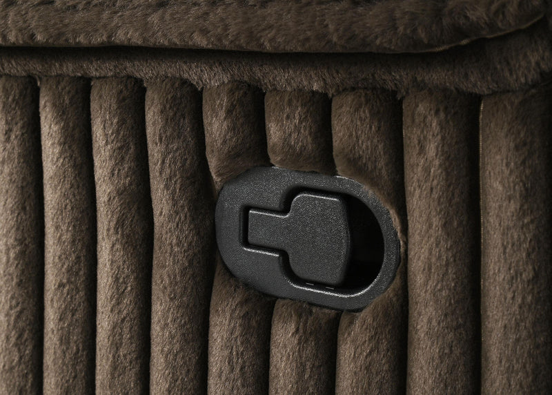 Atkinson Upholstered Reclining Sectional Sofa Chocolate - detail 9