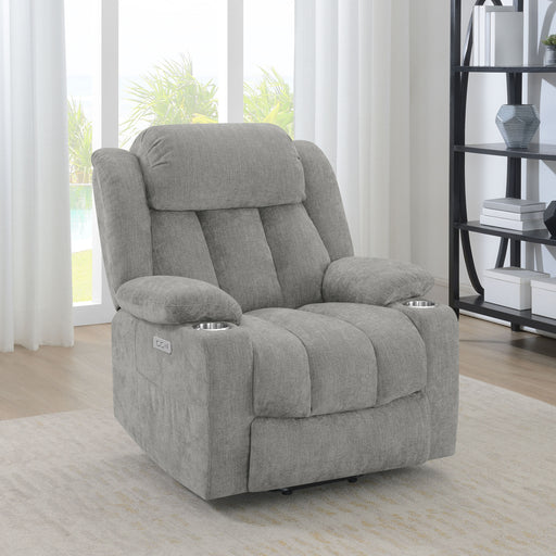 Houston Power Lift Recliner - Grey