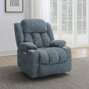 Houston Power Lift Recliner - Slate Blue