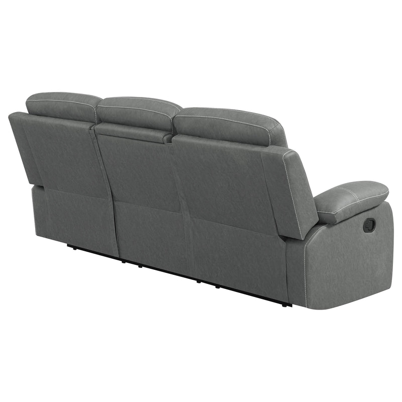 Nova Upholstered Padded Arm Reclining Sofa