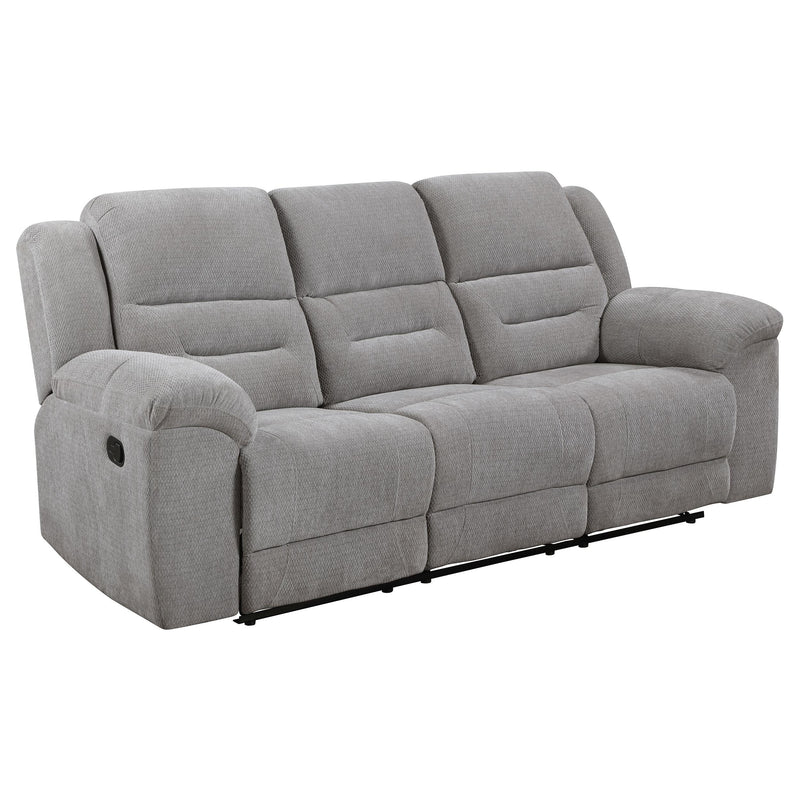 Gilson 2-piece Chenille Upholstered Reclining Sofa Set
