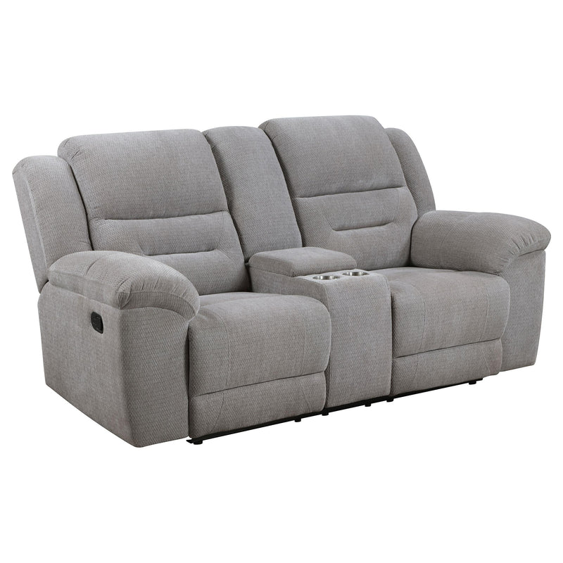 Gilson 2-piece Chenille Upholstered Reclining Sofa Set