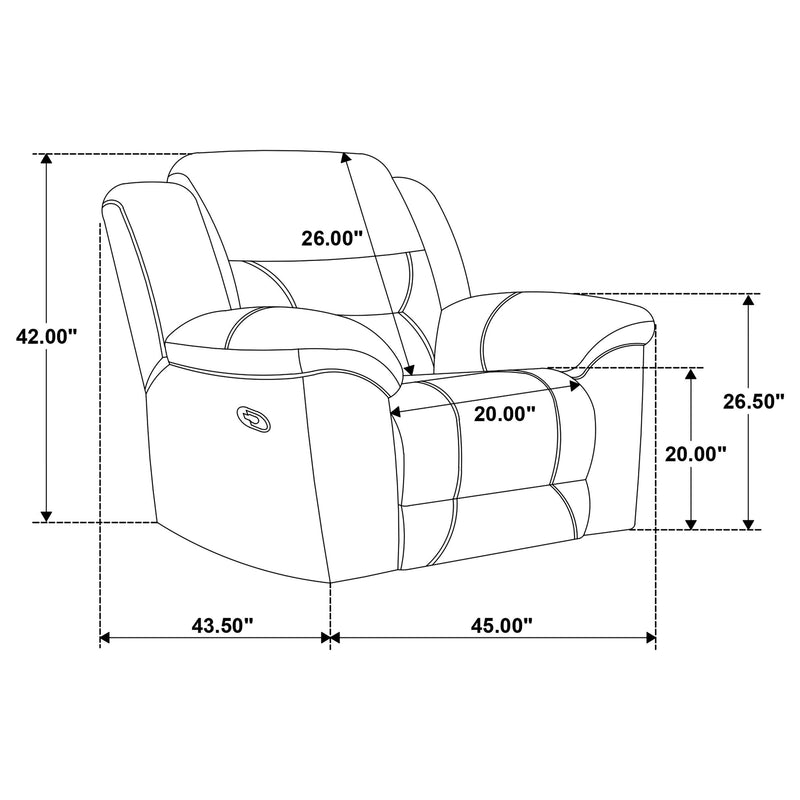 Gilson 3-piece Chenille Upholstered Reclining Sofa Set