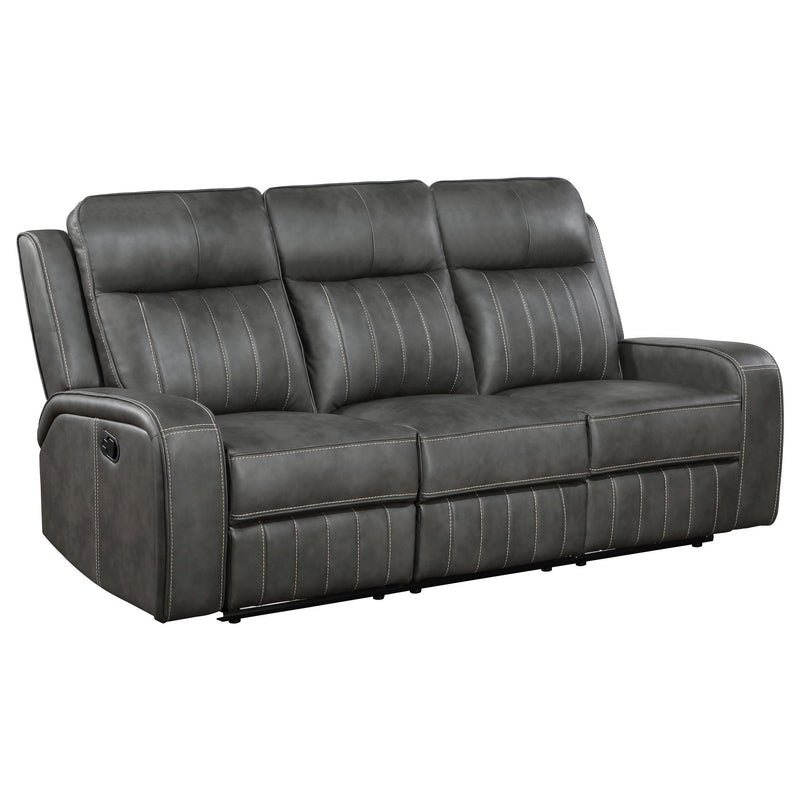 Raelynn 2-piece Upholstered Reclining Sofa Set