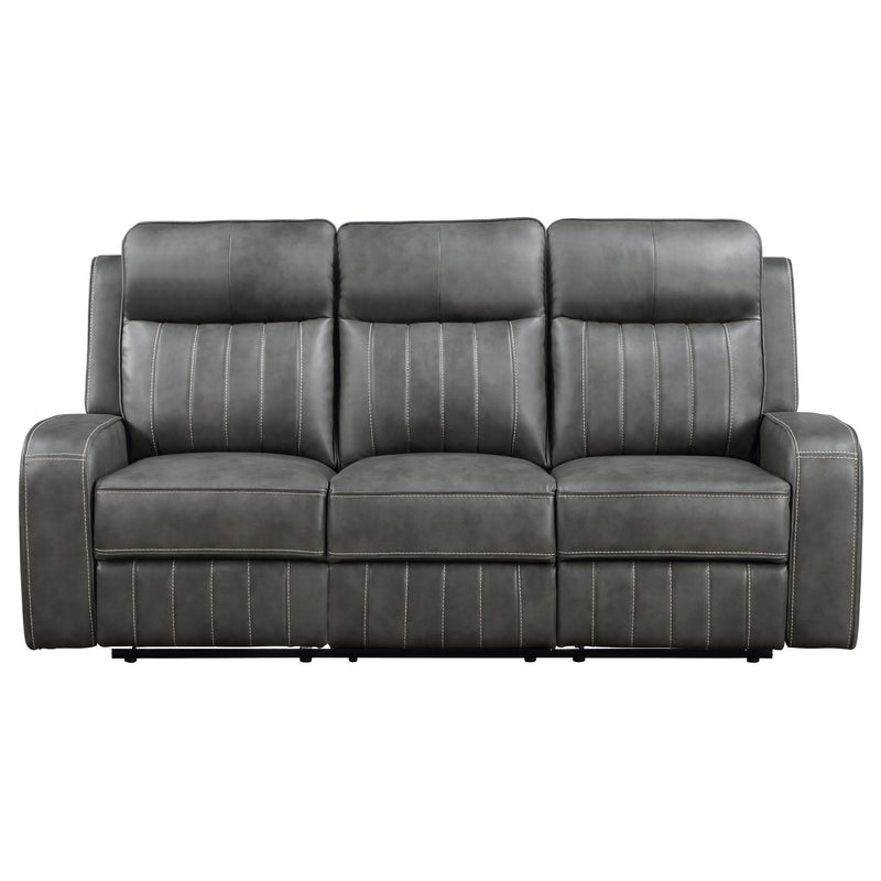 Raelynn 2-piece Upholstered Reclining Sofa Set