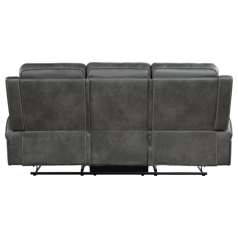 Raelynn Upholstered Track Arm Motion Sofa