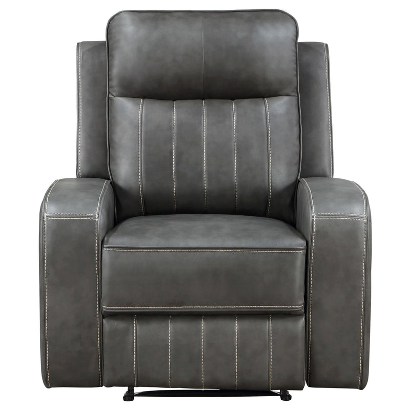 Raelynn Upholstered Track Arm Recliner
