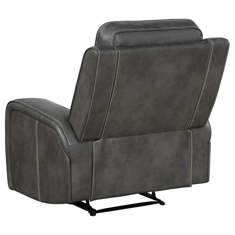 Raelynn Upholstered Track Arm Recliner