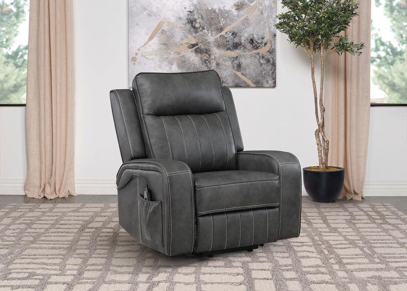 Raelynn Upholstered Power Lift Recliner Chair