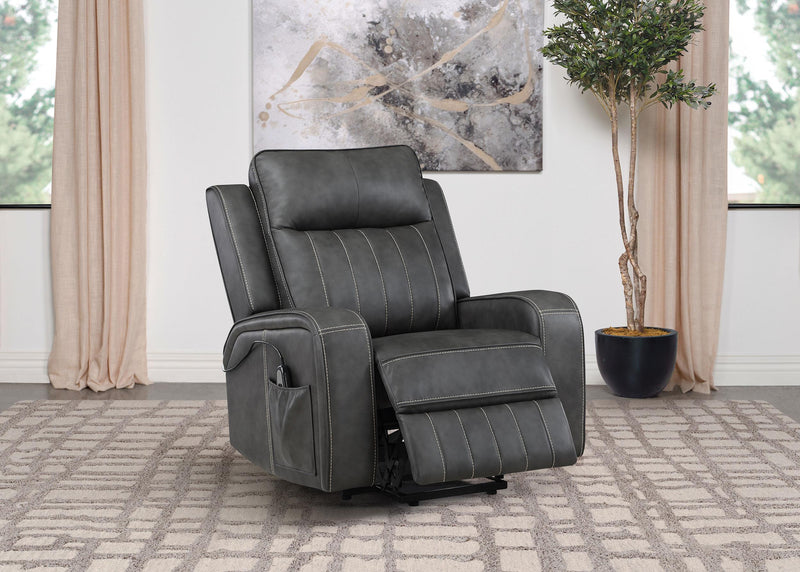 Raelynn Upholstered Power Lift Recliner Chair