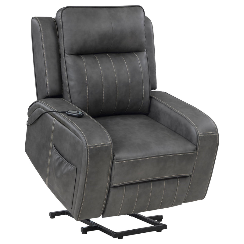 Raelynn Upholstered Power Lift Recliner Chair
