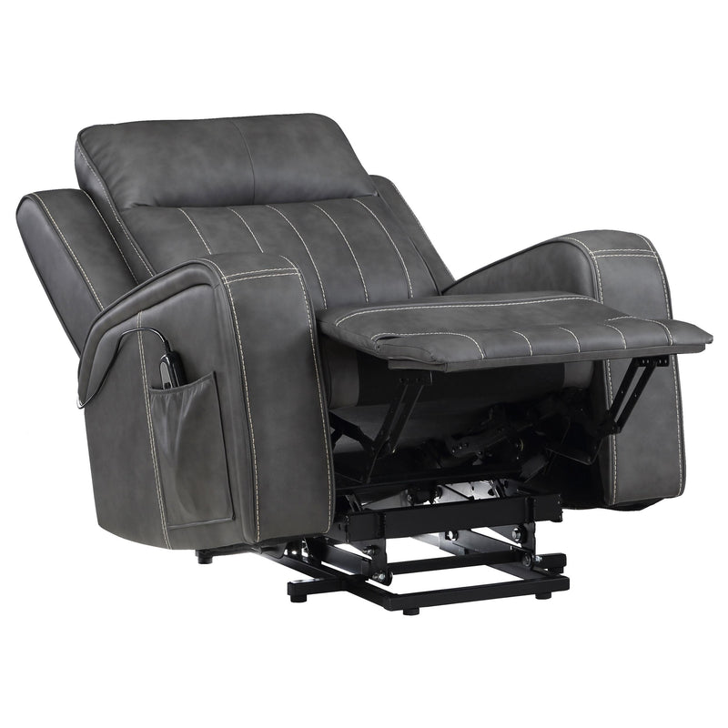 Raelynn Upholstered Power Lift Recliner Chair