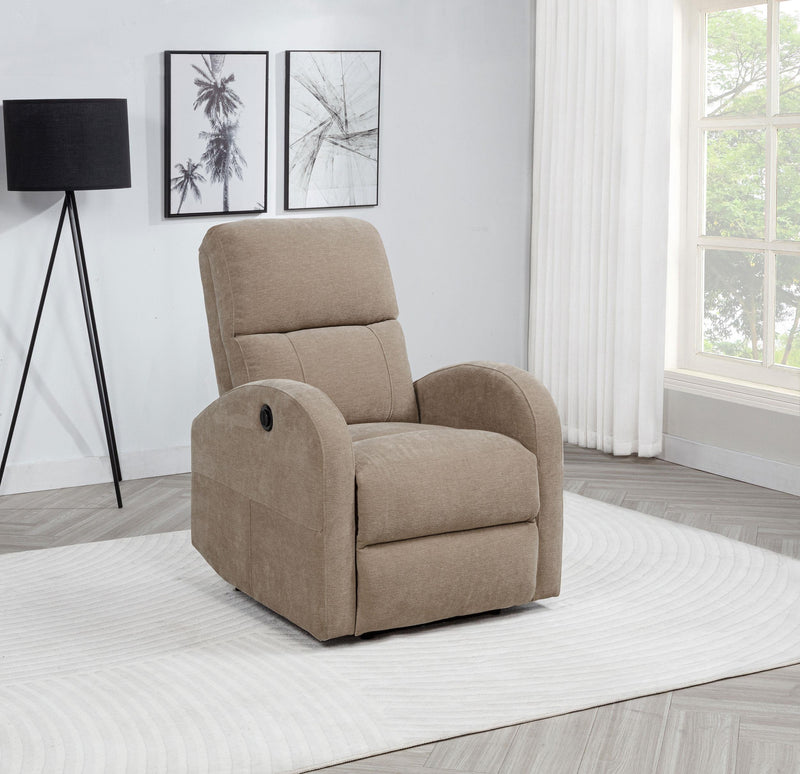 Grant Fabric Upholstered Power Recliner Chair