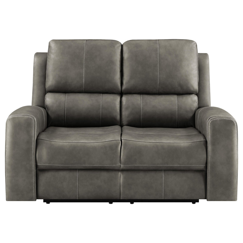 Brickston Triple Power Reclining Loveseat Charcoal - detail 5