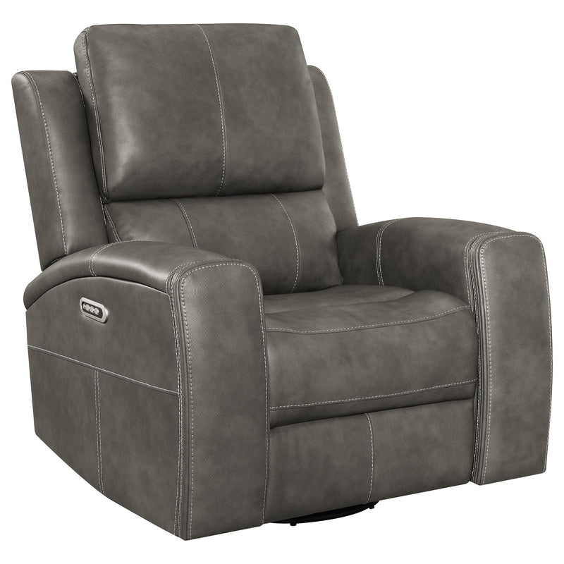 Brickston Triple Power Swivel Glider Recliner Charcoal - detail 3