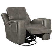 Brickston Triple Power Swivel Glider Recliner Charcoal - detail 4