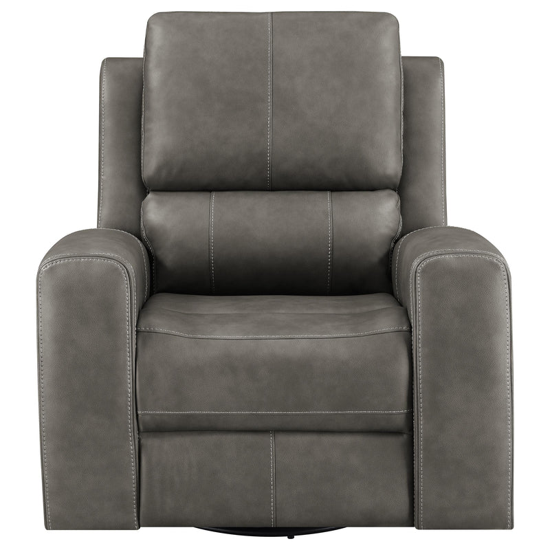 Brickston Triple Power Swivel Glider Recliner Charcoal - detail 5