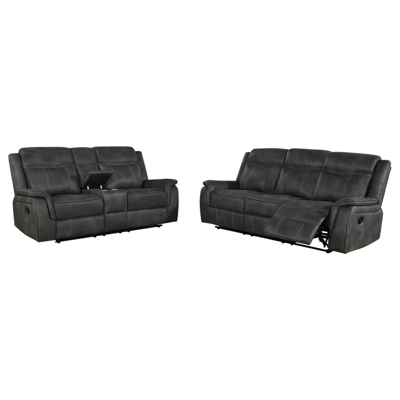 Lawrence 2-piece Upholstered Reclining Sofa Set