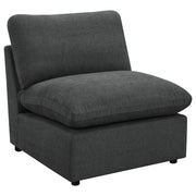 Collins Modular Power Sofa Dark Grey - detail 5