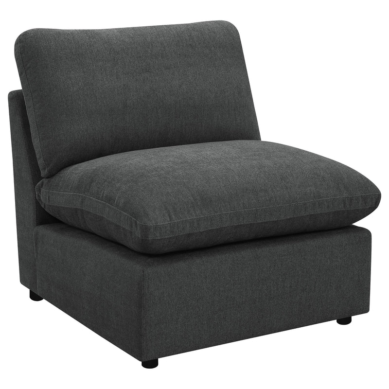 Collins Modular Power Sofa Dark Grey - detail 5