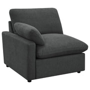 Collins Modular Power Sofa Dark Grey - detail 6